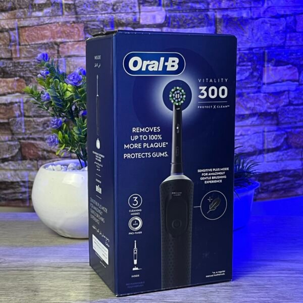 BROSSE À DENT ÉLECTRIQUE ADULTE NOIR ORAL-B