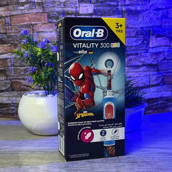 BROSSE À DENT ÉLECTRIQUE ENFANT SPIDER MAN ORAL-B