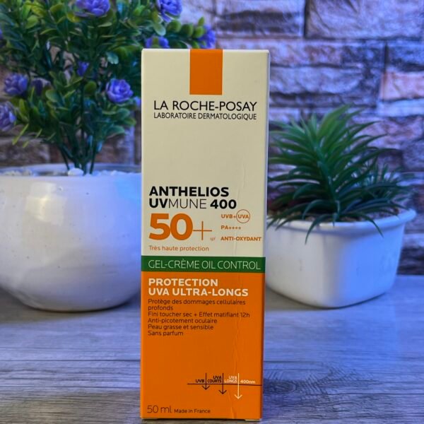 LA ROCHE POSAY CRÈME SOLAIRE GEL-CRÈME OIL CONTROL 50ML