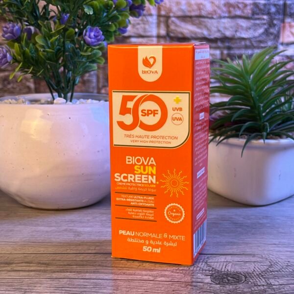 BIOVA CRÈME PROTECTRICE SOLAIRE 50ML