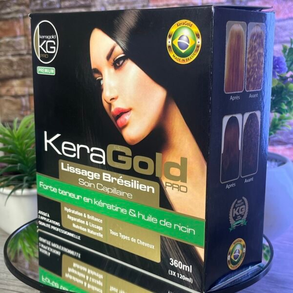 KERAGOLD LISSAGE BRÉSILIEN 3x120ML