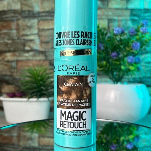 L’ORÉAL SPRAY INSTANTANÉ EFFACEUR DE RACINES MAGIC RETOUCH CHÂTAIN 75ML